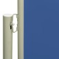 Tenda Laterale Retrattile per Patio 140x300 cm Blu Tenda Laterale Retrattile per Patio 140x300 cm Blu