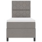 vidaXL Letto con Box Spring Taupe 80x200 cm in Tessuto