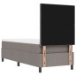 vidaXL Letto con Box Spring Taupe 80x200 cm in Tessuto