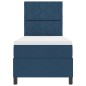 vidaXL Letto con Box Spring Blu 80x200 cm Tessuto vidaXL Letto con Box Spring Blu 80x200 cm Tessuto