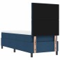 vidaXL Letto con Box Spring Blu 80x200 cm Tessuto vidaXL Letto con Box Spring Blu 80x200 cm Tessuto