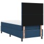 vidaXL Letto Box Spring Blu 90x200 cm Tessuto vidaXL Letto Box Spring Blu 90x200 cm Tessuto
