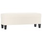 Panca Crema 100x35x41 cm in Similpelle Panca Crema 100x35x41 cm in Similpelle