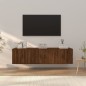Set Mobili Porta TV 3 pz Rovere Marrone in Legno Multistrato Set Mobili Porta TV 3 pz Rovere Marrone in Legno Multistrato
