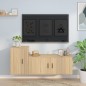 Set di Mobili Porta TV 2 pz Rovere Sonoma in Legno Multistrato Set di Mobili Porta TV 2 pz Rovere Sonoma in Legno Multistrato