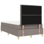 vidaXL Letto contenitore e materasso tortora 120x200 cm Tessuto vidaXL Letto contenitore e materasso tortora 120x200 cm Tessuto