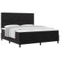 letto box spring vidaXL con materasso nero super king velluto letto box spring vidaXL con materasso nero super king velluto