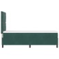 vidaXL Letto con Box Spring e Materasso Verde Scuro 80x200 cm Velluto vidaXL Letto con Box Spring e Materasso Verde Scuro 80x200 cm Velluto