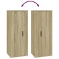 Set di Mobili Porta TV 5 pz Rovere Sonoma in Legno Multistrato Set di Mobili Porta TV 5 pz Rovere Sonoma in Legno Multistrato