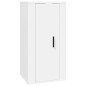 Set di Mobili Porta TV 5 pz Bianco in Legno Multistrato Set di Mobili Porta TV 5 pz Bianco in Legno Multistrato