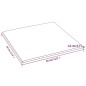 Pannelli Murali 12 pz Tortora 30x30 cm in Tessuto 1,08 m² Pannelli Murali 12 pz Tortora 30x30 cm in Tessuto 1,08 m²