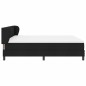 letto a box spring vidaXL con materasso nero 180x200 cm in tessuto letto a box spring vidaXL con materasso nero 180x200 cm in tessuto