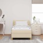 vidaXL Letto Box Spring con Materasso - Crema - 80x200 cm - Tessuto vidaXL Letto Box Spring con Materasso - Crema - 80x200 cm - Tessuto