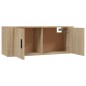 Set di Mobili Porta TV 2 pz Rovere Sonoma in Legno Multistrato Set di Mobili Porta TV 2 pz Rovere Sonoma in Legno Multistrato