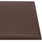 Pannelli Murali 12 pz Marroni 30x15 cm in Similpelle 0,54 m² Pannelli Murali 12 pz Marroni 30x15 cm in Similpelle 0,54 m²