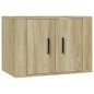 Set di Mobili Porta TV 5 pz Rovere Sonoma in Legno Multistrato Set di Mobili Porta TV 5 pz Rovere Sonoma in Legno Multistrato