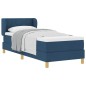 vidaXL Letto Box Spring con Materasso - Blu - 80x200 cm - Tessuto