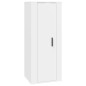 Set Mobili Porta TV 3 pz Bianco in Legno Multistrato Set Mobili Porta TV 3 pz Bianco in Legno Multistrato