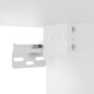 Set Mobili Porta TV 3 pz Bianco in Legno Multistrato Set Mobili Porta TV 3 pz Bianco in Legno Multistrato
