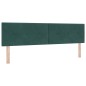 Letto a molle vitaXL con materasso verde scuro 180x200 cm in velluto Letto a molle vitaXL con materasso verde scuro 180x200 cm in velluto