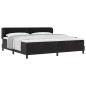 vidaXL Letto Box Spring con Materasso Nero 200x200 cm Velluto vidaXL Letto Box Spring con Materasso Nero 200x200 cm Velluto