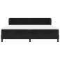 vidaXL Letto Box Spring con Materasso Nero 200x200 cm Velluto vidaXL Letto Box Spring con Materasso Nero 200x200 cm Velluto