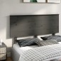 Testiera per Letto Grigia 154x6x82,5 cm Legno Massello di Pino Testiera per Letto Grigia 154x6x82,5 cm Legno Massello di Pino