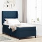 vidaXL Letto con materasso blu 90x200 cm vidaXL Letto con materasso blu 90x200 cm