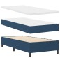vidaXL Letto con materasso blu 90x200 cm vidaXL Letto con materasso blu 90x200 cm