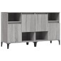 Credenze 2pz Grigio Sonoma 60x35x70 cm in Legno Multistrato Credenze 2pz Grigio Sonoma 60x35x70 cm in Legno Multistrato