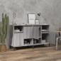 Credenze 2pz Grigio Sonoma 60x35x70 cm in Legno Multistrato Credenze 2pz Grigio Sonoma 60x35x70 cm in Legno Multistrato