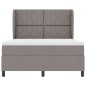 vidaXL Letto a molle con materasso tortora, 160x200 cm in tessuto vidaXL Letto a molle con materasso tortora, 160x200 cm in tessuto