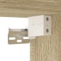 Set di Mobili Porta TV 5 pz Rovere Sonoma in Legno Multistrato