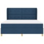 vidaXL Materasso e Rete a Molle Blu 180x200 cm in Tessuto
