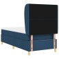 Letto a Molle con Materasso vidaXL in Blu - 100x200 cm
