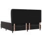vidaXL Letto Box Spring 200x200 cm in velluto nero