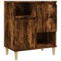 Credenze 2pz Rovere Fumo 60x35x70 cm in Legno Multistrato Credenze 2pz Rovere Fumo 60x35x70 cm in Legno Multistrato