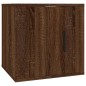 Set Mobili Porta TV 3 pz Rovere Marrone in Legno Multistrato Set Mobili Porta TV 3 pz Rovere Marrone in Legno Multistrato