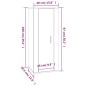 Set di Mobili Porta TV 7 pz Nero in Legno Multistrato Set di Mobili Porta TV 7 pz Nero in Legno Multistrato