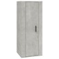Set di Mobili Porta TV 5 pz Grigio Cemento in Legno Multistrato Set di Mobili Porta TV 5 pz Grigio Cemento in Legno Multistrato