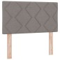 vidaXL Letto Box Spring con materasso tortora, 80x200 cm, tessuto vidaXL Letto Box Spring con materasso tortora, 80x200 cm, tessuto