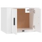 Set di Mobili Porta TV 4 pz Bianco in Legno Multistrato Set di Mobili Porta TV 4 pz Bianco in Legno Multistrato