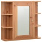 Armadietto a Specchio Rovere 66x17x63 cm in MDF Armadietto a Specchio Rovere 66x17x63 cm in MDF