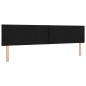 vidaXL Letto a molle con testiera Nero e Bianco 200 x 200 cm Schiuma vidaXL Letto a molle con testiera Nero e Bianco 200 x 200 cm Schiuma