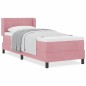 vidaXL Letto con Struttura a Box Rosa 80x200 cm