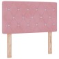 vidaXL Letto con Struttura a Box Rosa 80x200 cm