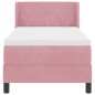 vidaXL Letto con Struttura a Box Rosa 80x200 cm
