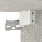 Set di Mobili Porta TV 4 pz Grigio Cemento in Legno Multistrato Set di Mobili Porta TV 4 pz Grigio Cemento in Legno Multistrato