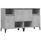 Credenze 2pz Grigio Cemento 60x35x70 cm in Legno Multistrato Credenze 2pz Grigio Cemento 60x35x70 cm in Legno Multistrato