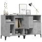 Credenze 2pz Grigio Cemento 60x35x70 cm in Legno Multistrato Credenze 2pz Grigio Cemento 60x35x70 cm in Legno Multistrato